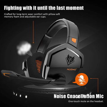 G06 Wireless Gaming Headphone Head-mounted Noise Reduction Headset Stereo